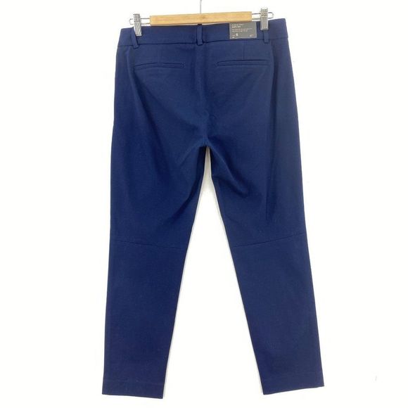 J. Crew City Fit Winnie Navy Blue Stretchy Pants NWT - Picture 4 of 5